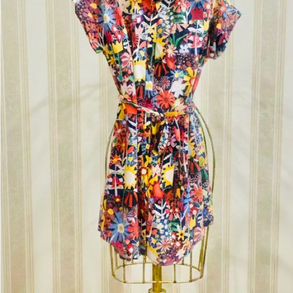 Joy Joy Multicolor Floral Dress